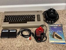 Commodore 64 Personal Computer w/ Power Cord, A/V Cord, Manual, Tested/Works picture