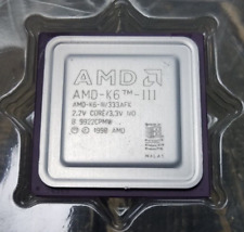 AMD AMD-K6-2 Socket 7 CPU 2.2V Core / 3.3V I/O - AMD-K6-2/500AFX picture