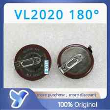 2pcs VL2020 3V VL2020/HFN capacitor battery with legs 180 degrees BMW car key picture