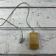 Vintage Apple Macintosh Model G5431 Desktop Bus Mouse Roller Ball As Is Yellowed picture