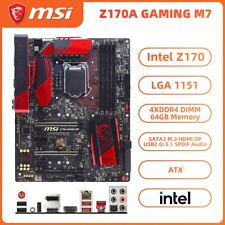 MSI Z170A GAMING M7 Motherboard ATX Intel Z170 LGA1151 SATA3 M.2 HDMI DP SPDIF picture