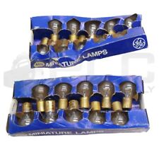 LOT OF 2 NEW PACK OF 10 GENERAL ELECTRIC 1073 MINI LAMPS 12V TOTAL 20 *READ* picture