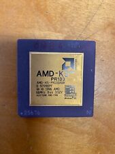 Vintage AMD -K5-PR133ABR gold cpu/warranty picture