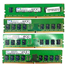 Samsung 4GB 1RX8 DDR4 2400MHz Dimm Memory Card PC4-2133P (Mixed Lot of 137) picture