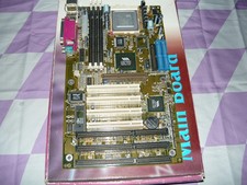 Vintage DFI K6XV3+ Rev B Socket 7 Motherboard AMD K6-2 500 Used Description picture
