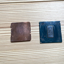 Delidded Intel 9900KF with copper IHS picture