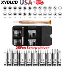 New 25 in 1 Small Mini Repair Precision Screwdriver Torx Tool Kit Set Phones Fix picture