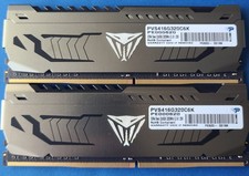 PATRIOT VIPER PC4-25600 16GB (2x8GB) DDR4 DESKTOP MEMORY 3200MHz PVS416G320C6K picture