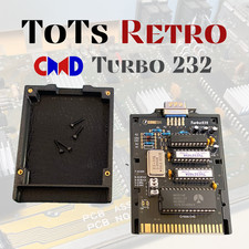 CMD Reproduction Turbo 232 High Speed Modem Interface Cartridge For C64 , c128 picture