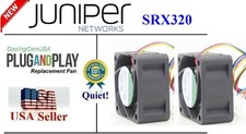 2x Quiet Replacement Fans for Juniper Networks SRX320  picture