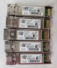 Lot of (10) Cisco SFP-10G-SR 10 Gigabit SFP+ Transceivers 850nm 10-2415-03 picture