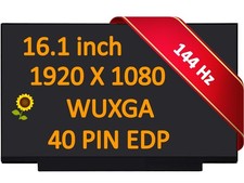 HP pn N81453-001 144Hz FHD LCD Screen 40 pin Matte LED Display picture