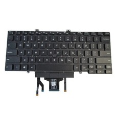 NEW OEM Dell Latitude 5400 5401 Backlit Dual Point Laptop Keyboard 3J9FC picture