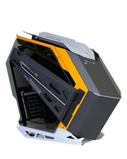 Warship Style Custom Gaming Tower PC Case with 7 RGB Cooling Fan (BLACK) (625*3 picture
