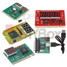 4 Digit 3 in1 PCI PCI-E PC Analyzer Analysis Diagnostic USB Card POST Card New picture