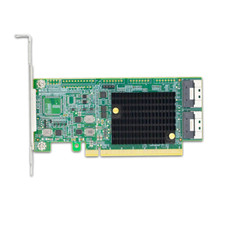 PCI Express 4.0 x16 to Two SlimSAS SFF-8654 8i Retimer Adapter picture