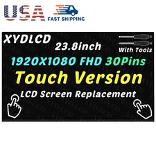 New 23.8in for Dell Inspiron i5400-3897BLK-PUS Touch LCD Scree​n Display 7NTHJ picture