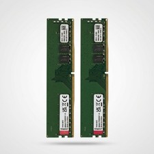 Kingston ValueRAM 32GB (2x16GB) DDR4 2666MHz CL19 1.2V UDIMM RAM KVR26N19S8/16 picture
