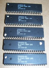 NEW 5 x Atari 520 ST Computer 1985 Early Type C025913-20 DMA Chip 40 Pin IC picture