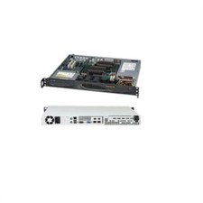 Supermicro CSE512F350B1 1U Rackmount Case Black 350W PSU picture