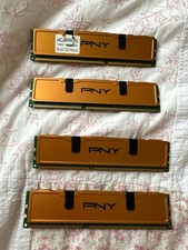 Set of four PNY 4GB desktop memory modules — 16GB total. picture