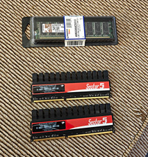 ​Desktop RAM Lot (3 Sticks): Patriot Sector 5 4GB (2x2GB) DDR3 + Kingston 512MB picture