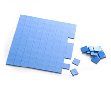 100PCS 10x10x2mm Thermal Pads Fast Cooling Non-Conductive for CPU GPU picture