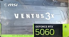 New/Sealed MSI Ventus 3X OC GeForce RTX 5060 8GB GDDR7 GPU Graphics Card picture