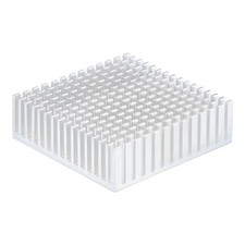 1Pcs 50x50x15mm Heatsink Aluminum Radiator Heat Sink Cooling White picture