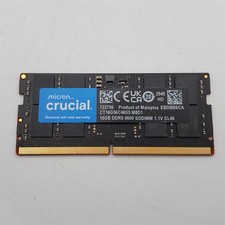 Crucial CT2K16G56C46S5 16GB DDR5 RAM Kit (21x16GB) - Black picture
