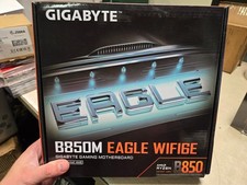 GIGABYTE B850M Eagle WiFi 6E AM5 Micro-ATX Motherboard - Black new Open Box picture