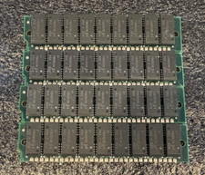 4 x 1MB 70ns FPM SIMM Silver Memory Module RAM 4MB PC 286 386 *TESTED* picture