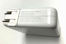 USED Genuine Apple 87W USB-C Power Adapter for McBook Pro Model A1719 picture