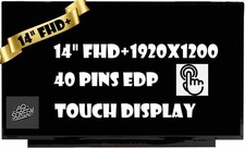 B140UAK02.5 Led Lcd Touch Screen Panel 14