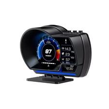 Universal OBD2 GPS HUD Speedometer P6 Multi Gauge Water Temp Turbo Pressure Car picture